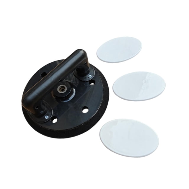 vortess ABS Material Sanding Block Ergonomic Handheld Holder Drywall Tools for Efficient with 3 Pad