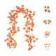 thumbnail image 2 of Seyotauo Fall Garland, Fall Decorations for Home, Hanging Maple Fall Leaves Garland, Artificial Autumn Thanksgiving Decor Outdoor Indoor for Wedding Party Fireplace Mantle Decorations, 2 of 6