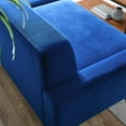 thumbnail image 4 of Modway Engage Performance Velvet Sofa in Navy, 4 of 8