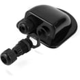 thumbnail image 4 of 2 Pcs IP68 Solar Cable Entry Gland Waterproof ABS Solar Double Cable Entry Housing,Black, 4 of 5