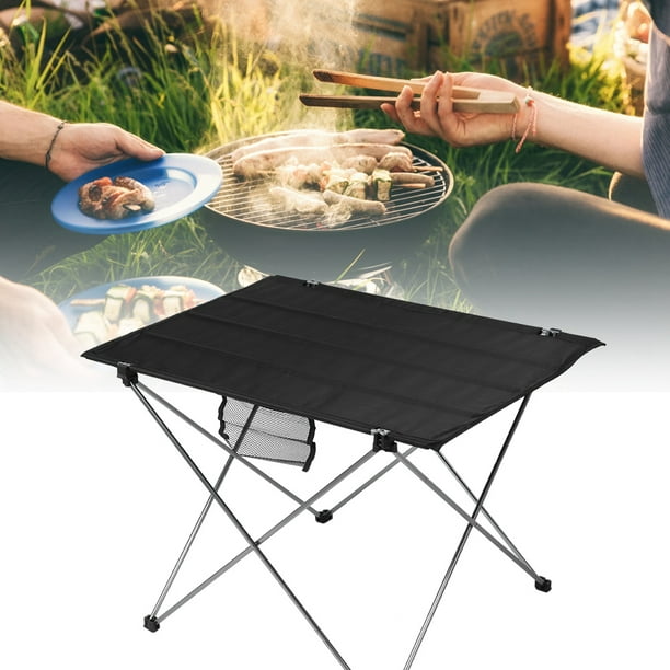 Table de barbecue pliante LAFGUR, table de barbecue facile à transporter,  fête de pêche pour camping en plein air, pique-nique, randonnée, fête de  plage 