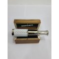 thumbnail image 5 of THOR INSTRUMENTS 6" Nautical Handheld Pirate Brass Chrome Finish White Leather Telescope with Wooden Box ,Toy Gift BY THORINSTRUMENTS, 5 of 6