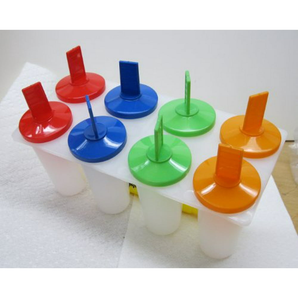 8 Pops Plastic Popsicle Maker