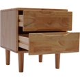 thumbnail image 4 of MONIPA Minimalism Modern Wood Nightstand Side Table Bedroom Storage Drawer Bedside End Table, 4 of 9