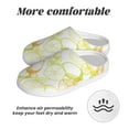 thumbnail image 6 of Kdxio Lemon Potatoes Women's Men's Slippers Plush Slip-On House Slipper for Winter Indoor Soft Cushion Non-slip Fluffy Slides Slippers-8, 6 of 7