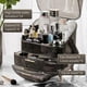 thumbnail image 2 of Cosmetic Organizer, 3 Tier Large Capacity Cosmetic Storage, Cosmetic Display Case with 2 Storage Drawers, Bathroom Counter, Vanity Top-T1 Gray, 2 of 4