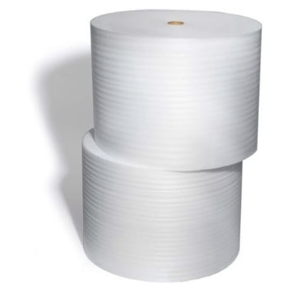 1/8" Thick PE Foam Wrap Roll 12" Wide x 350' Long Per Package Perforated Non-Abrasive Moisture
