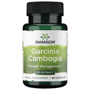 Swanson Garcinia Cambogia 5:1 Extract 80 mg 60 Capsules