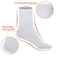 thumbnail image 6 of 3 Pairs Compression Split Toe Socks for Women and Men Thick High Stockings for Sports Running Travel Playing Balls Household, 6 of 8