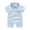 A, variant on Baby Onesies Boy Newborn Baby Boy Summer Clothes Short Sleeve Lapel Jumpsuit Collar Romper Onesie Cute Infant Baby Boy Outfit