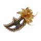 thumbnail image 4 of Moda Flor de lirio Cristal Diamantes de imitación Decoración Máscara facial de encaje veneciano para Halloween / Mascarada / Fiesta de disfraces (Dorado), 4 of 4
