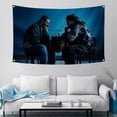 thumbnail image 2 of Pintura estética de pared Tapestry Drakes, 150 x 90 cm, microtela, 2 of 2