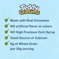 thumbnail image 4 of TEDDY GRAHAMS Cinnamon Graham Snacks, Kids Snacks, 10 oz, 4 of 16