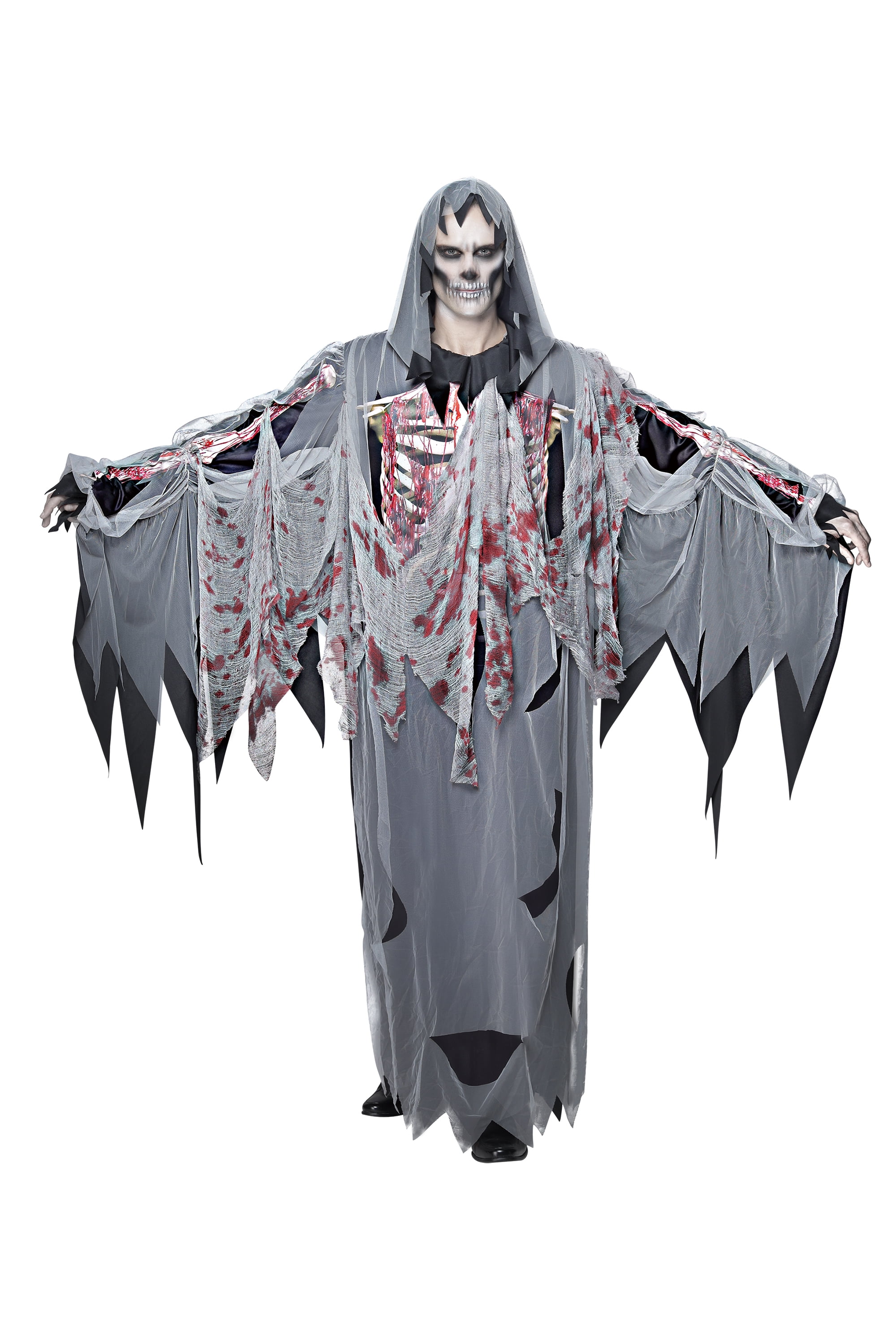 Partyholic squelette zombie pour hommes, une taille unique