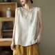 thumbnail image 1 of mfyjkho Camisetas Sin Mangas Para Hombre, Camiseta Holgada De Cuello Redondo De Lino Y Color Liso De Moda Para Mujer Vestidos Maxi Para Mujer Xl, 1 of 3