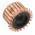 thumbnail image 4 of 1Pcs 25 X 8 X 18（19) mm 22P Teeth Copper Hook Type Electrical Motor Commutator, 4 of 7