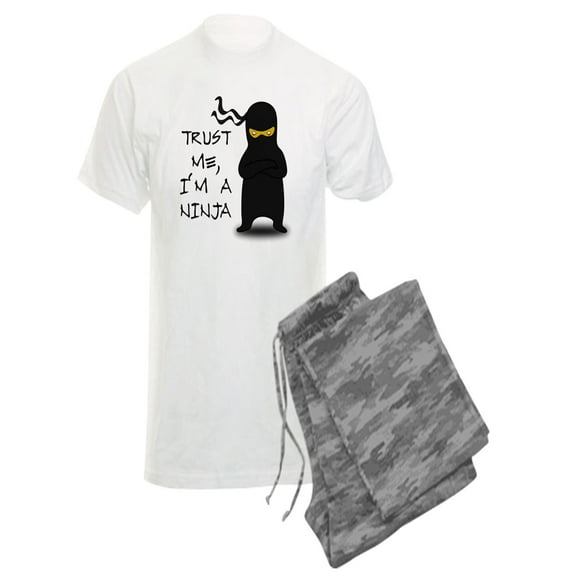 CafePress - Trust Me Ninja - Men's Light Pajamas
