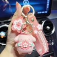 thumbnail image 1 of LLavero de Anime Kawaii Sanrio Hello Kitty, soporte colgante, llavero de coche, bolsa de teléfono móvil, joyería colgante, juguetes para niños, regalos, 1 of 4