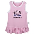 thumbnail image 1 of Our Next Great Adventure Funny Dresses For Baby, Newborn Babies Skirts, Infant Princess Dress, 0-24M Kids Graphic Clothes (Pink Sleeveless Dresses, 0-6 Months), 1 of 4