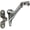 Satin Chrome, variant on Stanley National N830-130 Handrail Bracket Antique Brass