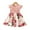 Pink, variant on YTDSCS Baby Kids Girls Floral Summer Dress 12 Months - 8 Years Ruffle Sleeve Dresses Fashion Casual Sundresses for Girls