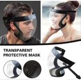 thumbnail image 2 of Super Protective Face_Shield-Full Face Protective Shield Visor(Black), 2 of 3