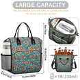 thumbnail image 5 of Pioneer Flower Floral Print Pattern Womens Lunch Box for Work,Insulated Large Lunch Bag,Leakproof Adult Lunch Bag for Work,Beach,Travel,Picnic,Camping, 5 of 6