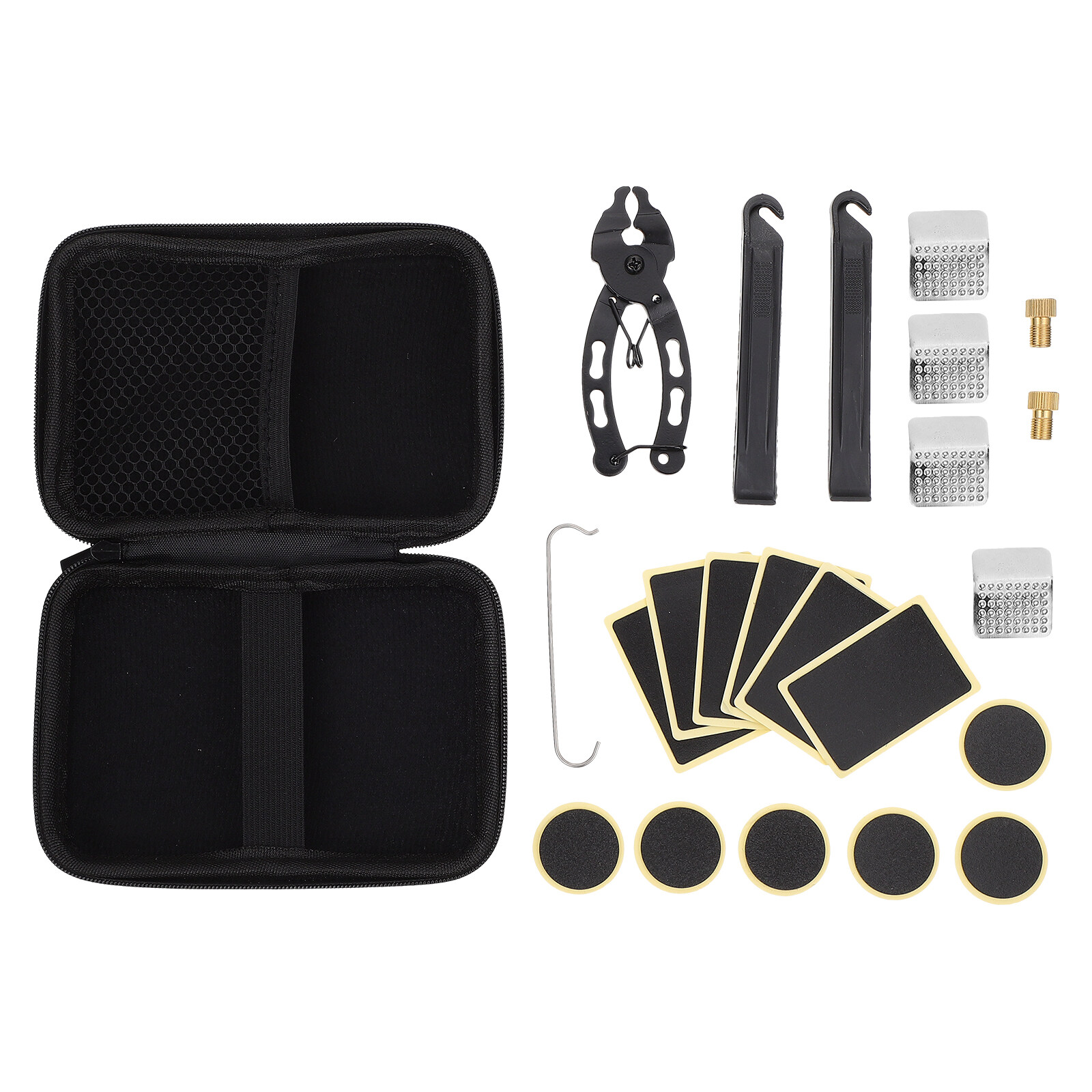 NUOLUX 1 Set Bike Tire Repairing Tools Bike Emergency Tire Repair Tools Bike Supplies