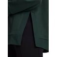 thumbnail image 4 of RBX Active Women's 1/4 Zip Mock Neck Fleece Tunic Sweatshirt, 4 of 5
