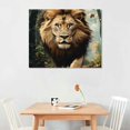 thumbnail image 2 of Patifu Lion Mane Forest Canvas Prints Wall Art Home Decor 20x16in, 2 of 6