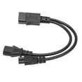 thumbnail image 1 of Power Cable,Y Splitter Power Plug Y Splitter Power Plug Cord Power Plug Cord High-Intensity Output, 1 of 8