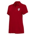 thumbnail image 2 of Women's Antigua Crimson Indiana Hoosiers Era Polo, 2 of 3