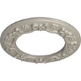 thumbnail image 3 of Ekena Millwork 12 1/4"OD x 7 1/2"ID x 7/8"P Ribbon with Bow Ceiling Medallion (Fits Canopies up to 7 1/2"), Hand-Painted Pearl White, 3 of 6