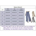 thumbnail image 3 of Women's Wide Leg Pants High Elastic Waisted in The Back Business Work Trousers Long Straight Suit Pants, 3 of 6