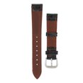 thumbnail image 4 of Correa de reloj con hebilla de pasador, correa de reloj de repuesto Universal de cuero PU, piezas de repuesto para reloj, color negro, 4 of 5