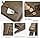 KL928 Multi Zipper Pockets Messenger Bag Large Crossbody Shoulder Bag for Women Gifts