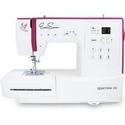 EverSewn Sparrow Metal and Plastic 20-80 Stitch Computerized Sewing Machine