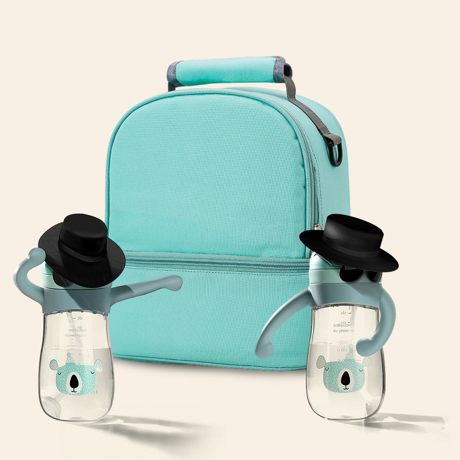 SPOORYOO Breastmilk Preservation Ice Pack Mother And Baby Refrigerated Backpack Milk Bag Portable Insulation Milk Storage Backpack Insulation Bag