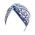 thumbnail image 2 of FNNMNNR Women Head Wraps Bohemian Styles Multipurpose Knot Caps Bonnet Sleep Beanie Headwear Turban Cap, 2 of 9