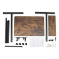 thumbnail image 3 of DUYIWAA Adjustable Height Standing Desk Portable Laptop Desk Rolling Computer Stand with 4 Wheels, 3 of 22