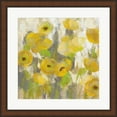 thumbnail image 2 of Floating Yellow Flowers IV by Silvia Vassileva, Framed Wall Art, 19.75W x 19.75H, 2 of 2