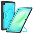 thumbnail image 2 of FJLBDE Case for Samsung Galaxy Tab A11+ Plus 11 Inch 2025/A9+ Plus 2023 with 360 Rotating Stand, Shoulder Strap, Heavy Duty Shockproof Cover, Sky Blue, 2 of 7