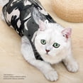 thumbnail image 5 of Eleanos New Pet Supplies Suit, Gown Weaning Suit, Anti-licking Postoperative Suit, Camouflage Black L, 5 of 5