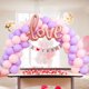 thumbnail image 5 of Soporte para arco de Globos decoraciones para fiesta de Halloween cadena Likrtyny para niños y adultos arco de Globos decoración de boda, 5 of 9