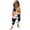 White, variant on Gunia Toddler Girls Halloween Outfit Flannel Pumpkin Kids Suspender Romper Loose Harem Style Jumpsuit Festive Party Outfits Black 2-3 Years
