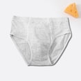 thumbnail image 5 of oelaio Boys Cotton Underwear Panties for Kids Solid Color Briefs Bottoms Breathable Soft Jock Straps Gray M, 5 of 7