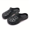 thumbnail image 4 of Zuecos de plataforma antideslizantes ligeros informales para hombre, sandalias huecas antideslizantes Unisex para exteriores para interiores y exteriores, 4 of 4