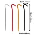 thumbnail image 2 of Aluminum Tent 7 Inch Hexagonal Rod Stakes for Secure Camping and Shelter Pitching, 2 of 6