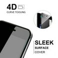 thumbnail image 4 of iPhone 8/7/6S/6 - Tempered Glass Screen Protector w Retractable USB Cable - 4D Touch Curved Edge Full Cover Bubble Free Case Friendly, Charger Power Cord Sync Wire for iPhone 8/7/6S/6, 4 of 11