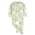 thumbnail image 3 of Gerber Baby & Toddler Girls Microfleece Blanket Sleeper Pajamas, 2-Pack, Sizes 0/3M-5T, 3 of 9